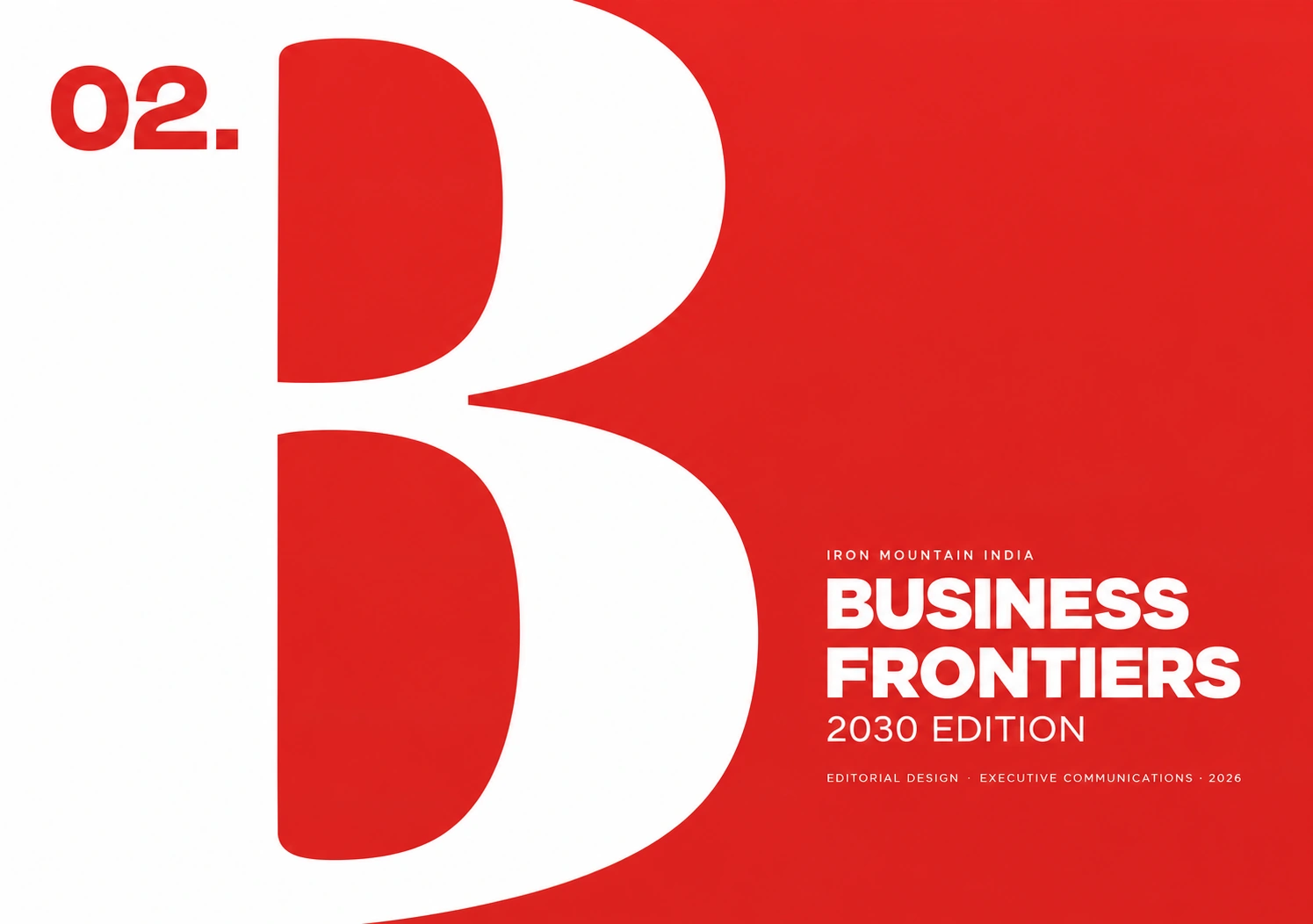 Business Frontiers 2030 Edition — project divider